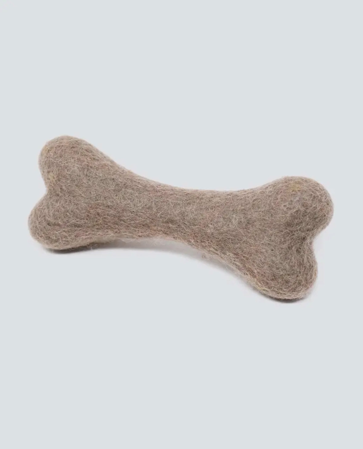 FELT DOGGY BONE - TAUPE (large)
