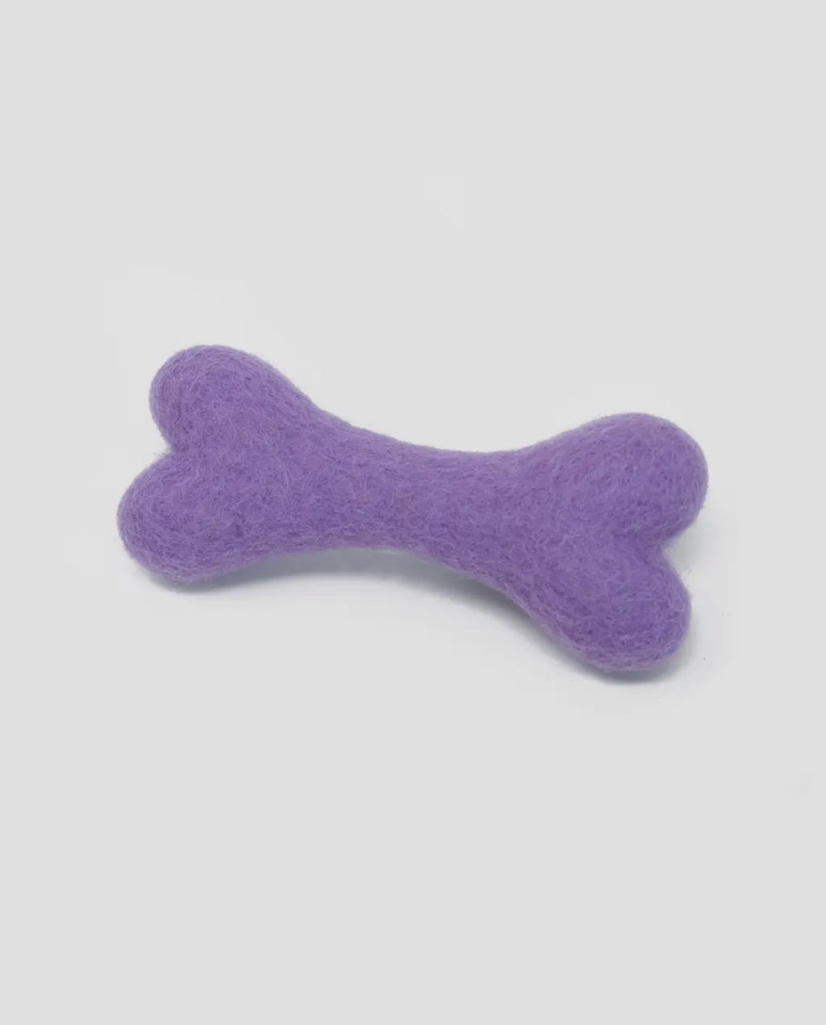 FELT DOGGY BONE - LAVENDER (large)