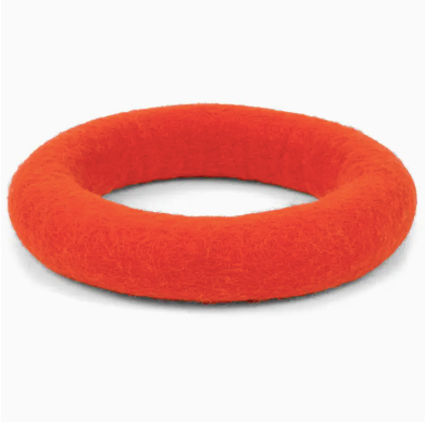 FELT TOY RING - FIERY RED