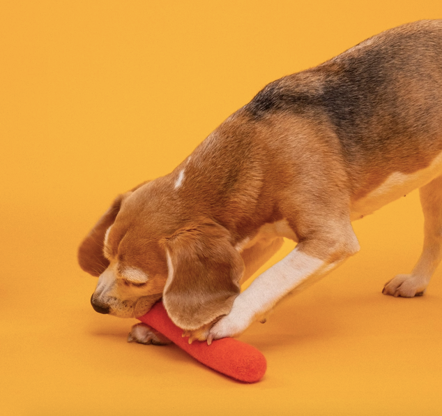 FELT TOY STOCK - FIERY RED