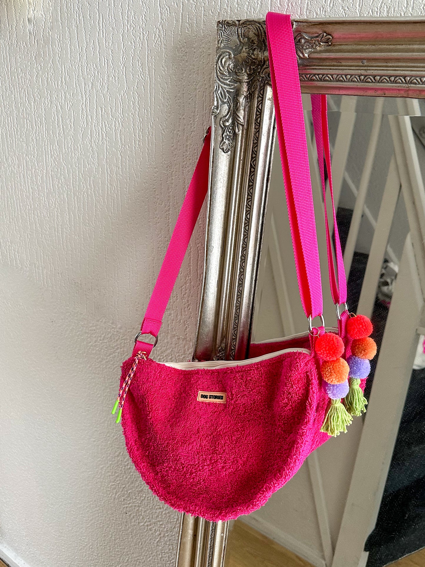 MOON BAG - TERRY FUCHSIA