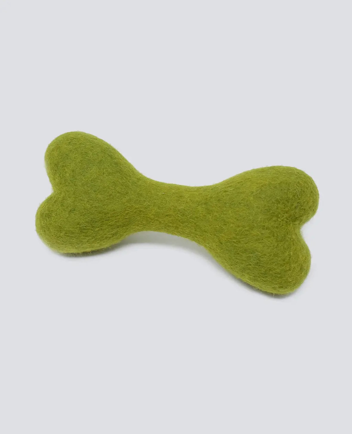 FELT DOGGY BONE - MOSS (small)