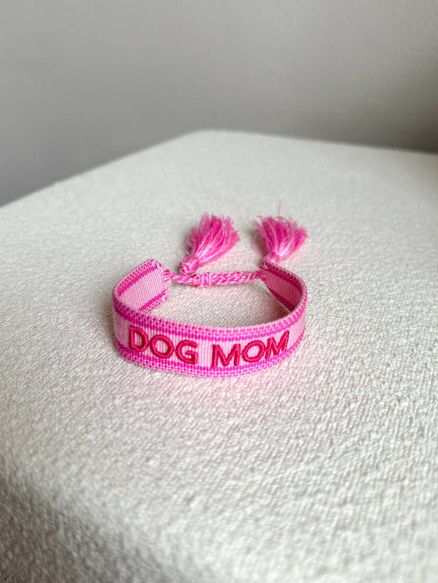 DOG MOM BRACELET - ROSA / FUCHSIA