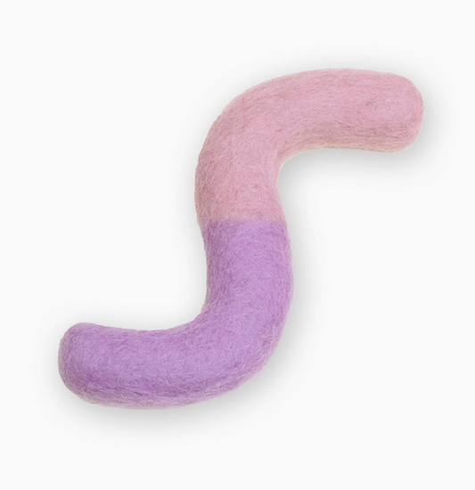 FELT TOY - NOODLE / Lila