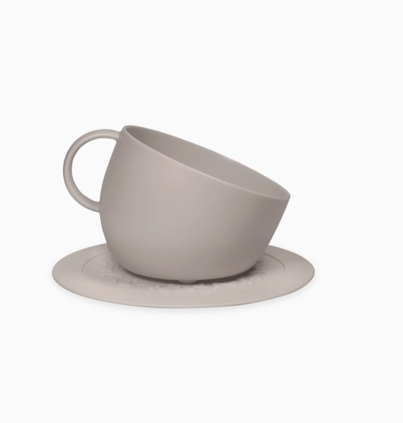 BOWL CUP AND SAUCER - PIGEON