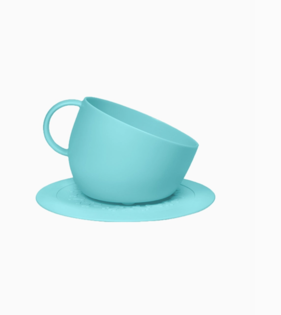 BOWL CUP AND SAUCER - AQUAMARE