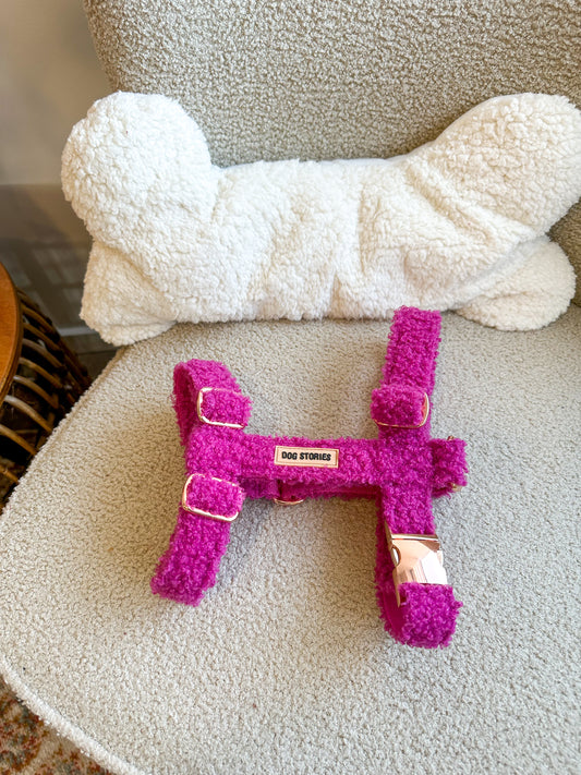 FUCHSIA TEDDY HARNESS